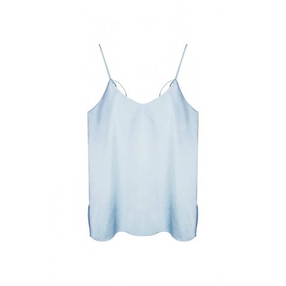NEW SANDBEIGE women's sophia sleeveless top in sky blue - Picture 3 of 4